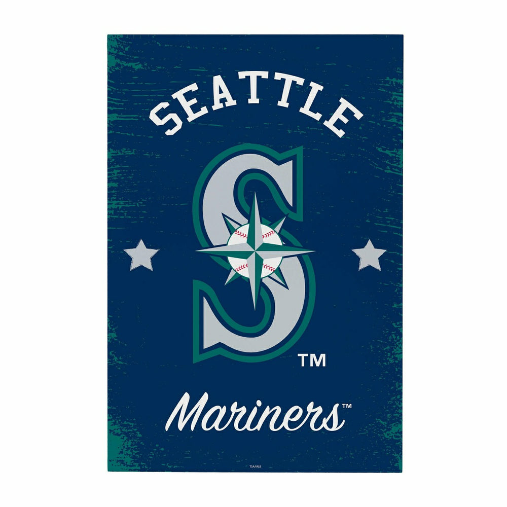 Seattle Mariners Wood Wall Sign, 16x24 - MLB Home