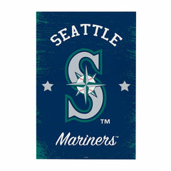 Seattle Mariners Wood Wall Sign, 16x24 - MLB Home