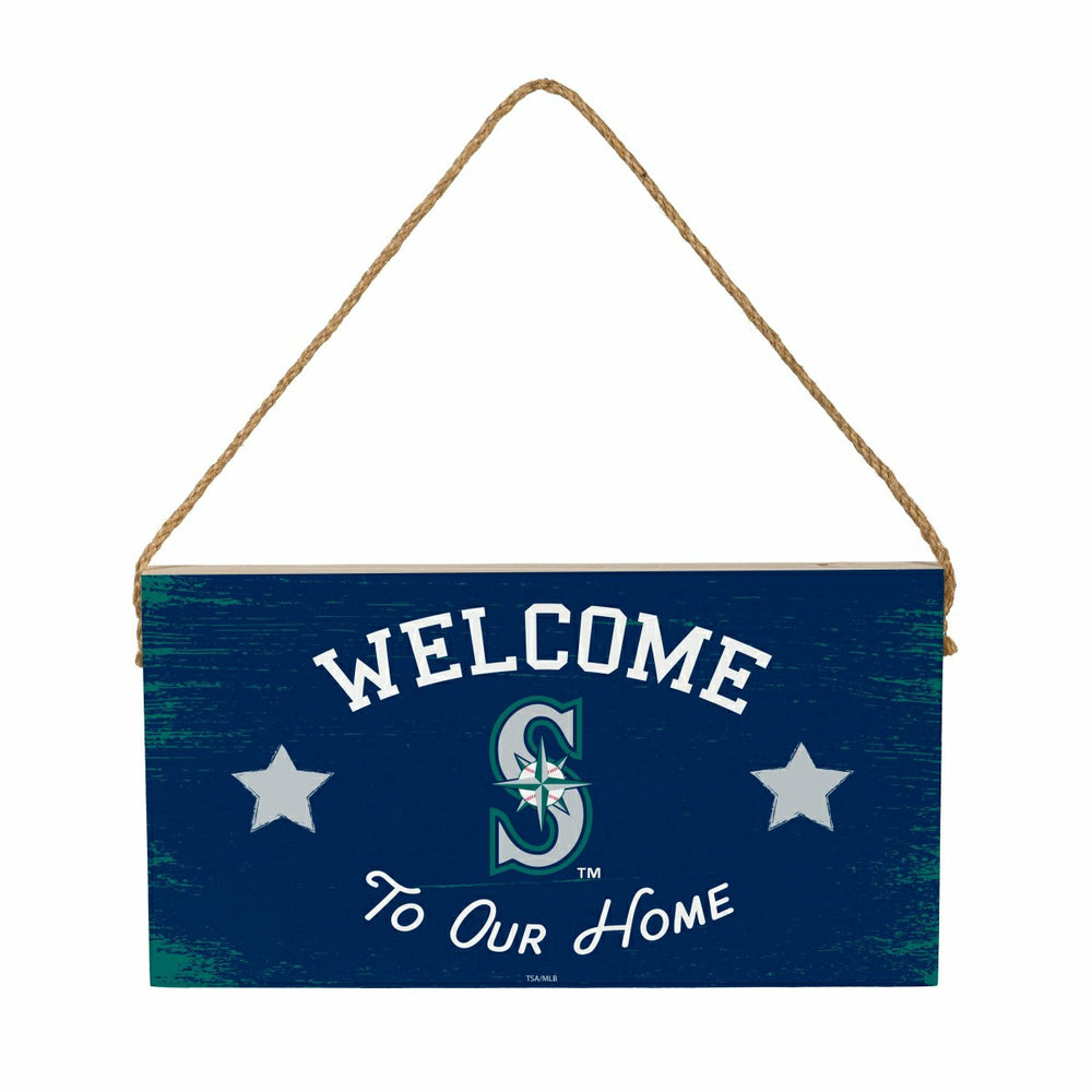 Seattle Mariners Wood Wall Sign, 6x11 - MLB Home
