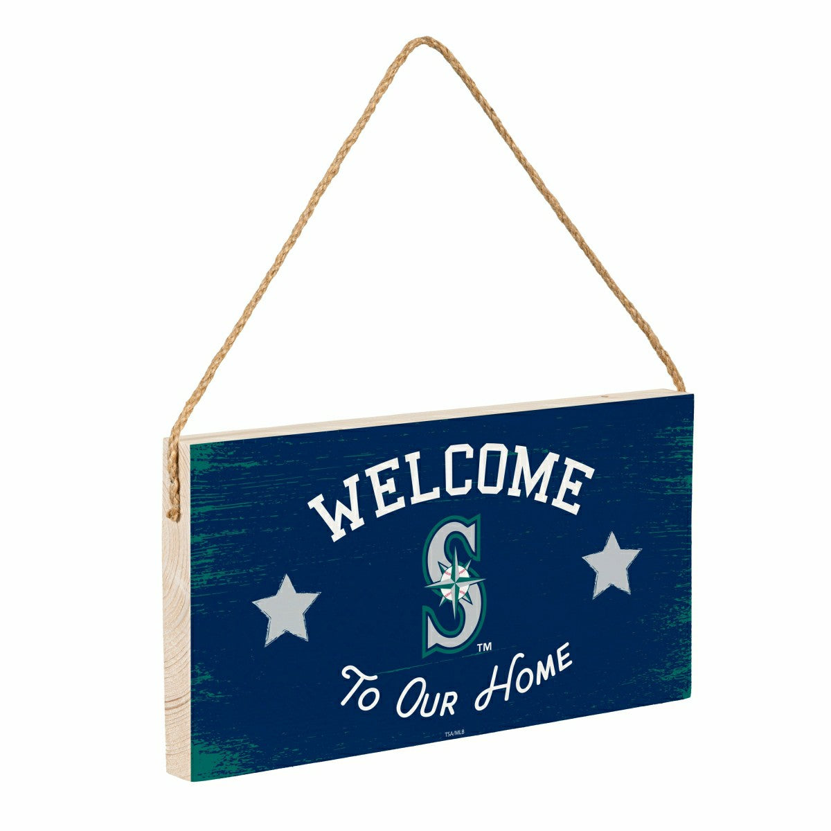 Seattle Mariners Wood Wall Sign, 6x11 - MLB Home
