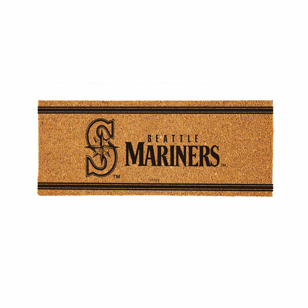Seattle Mariners Extra Large One Color Coir Mat, 60"x24" - MLB