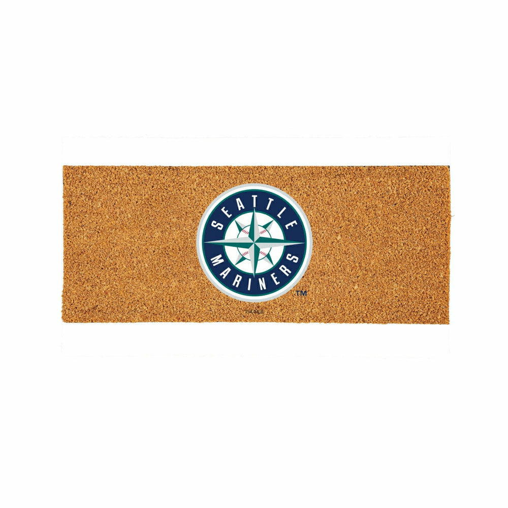Seattle Mariners Extra Large Full Color Coir Mat, 60"x24" - MLB