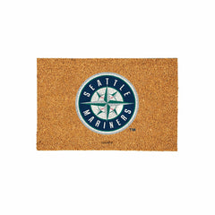 Seattle Mariners Large Full Color Coir Mat, 36"x24" - MLB