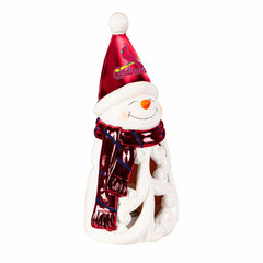 St Louis Cardinals Snowman LED Statuary, 8" - MLB Home