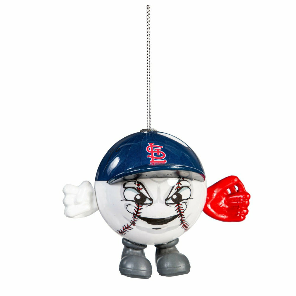 St Louis Cardinals Ball Head Ornament - MLB Home