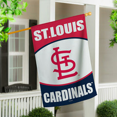 St Louis Cardinals Suede House Flag - MLB Home