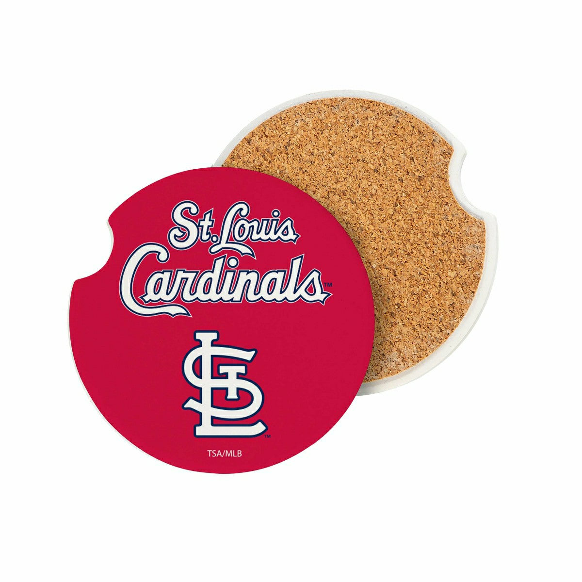 St Louis Cardinals Car Coaster Set, 2pc - MLB Home