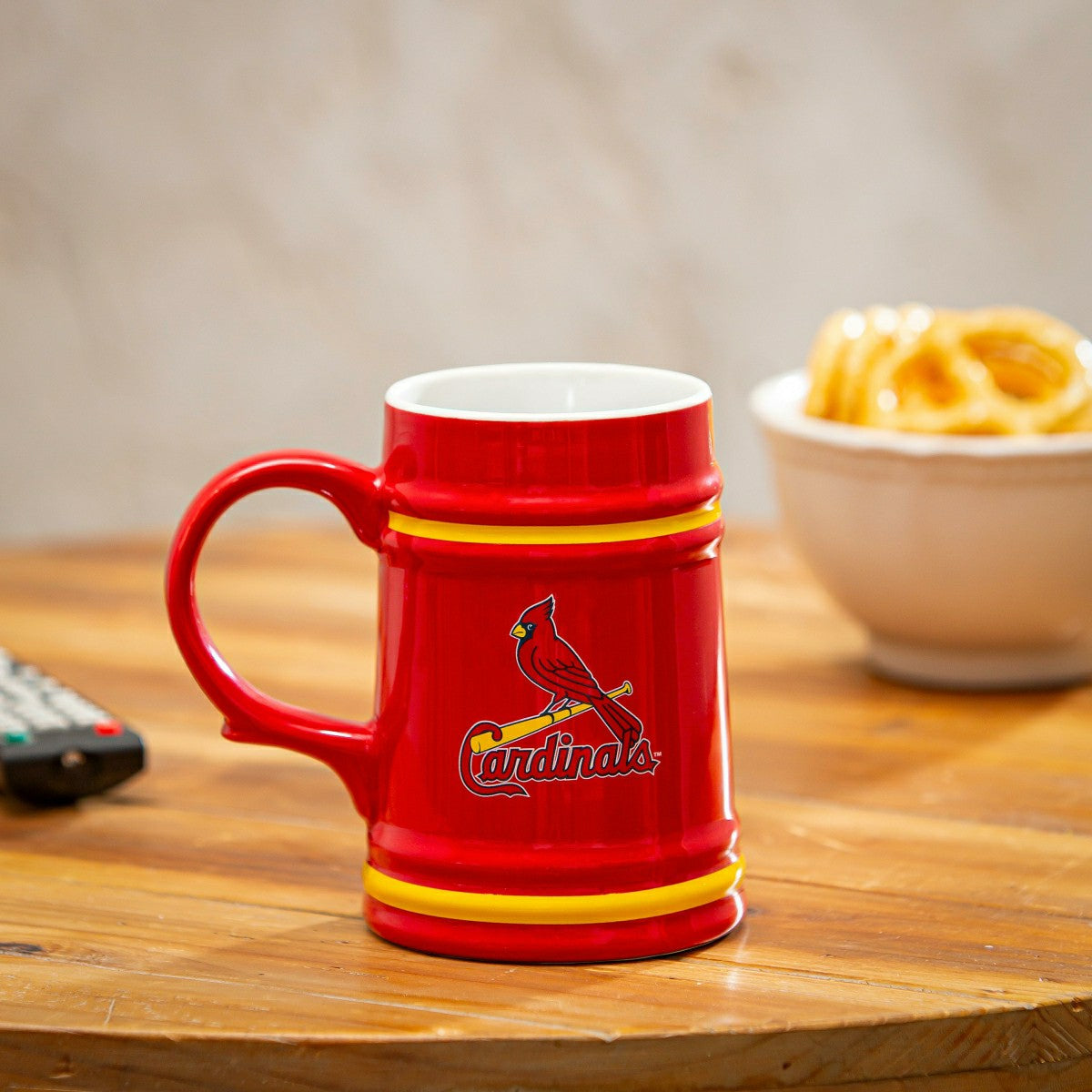 St Louis Cardinals Ceramic Stein Cup, 24oz - MLB Home