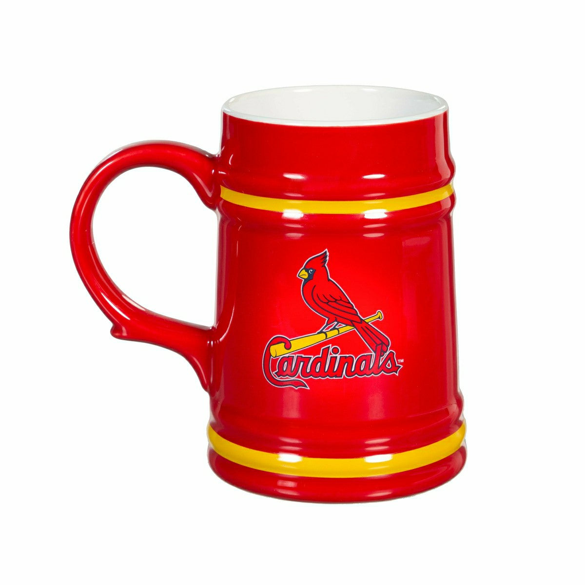 St Louis Cardinals Ceramic Stein Cup, 24oz - MLB Home