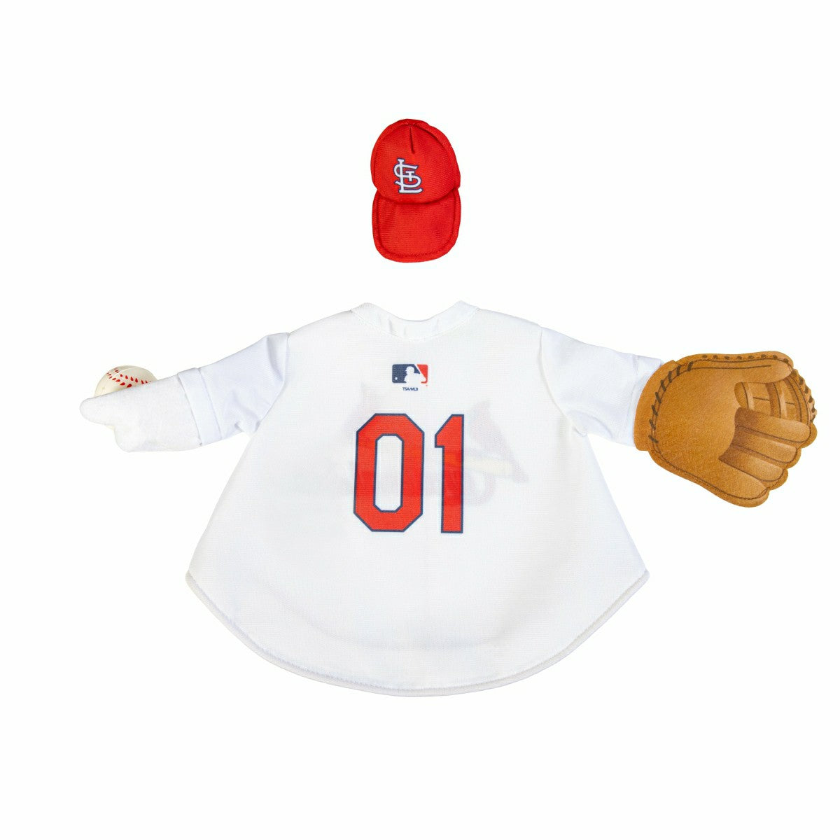 St Louis Cardinals Sports Porch Goose Uniform with Hat - MLB Home