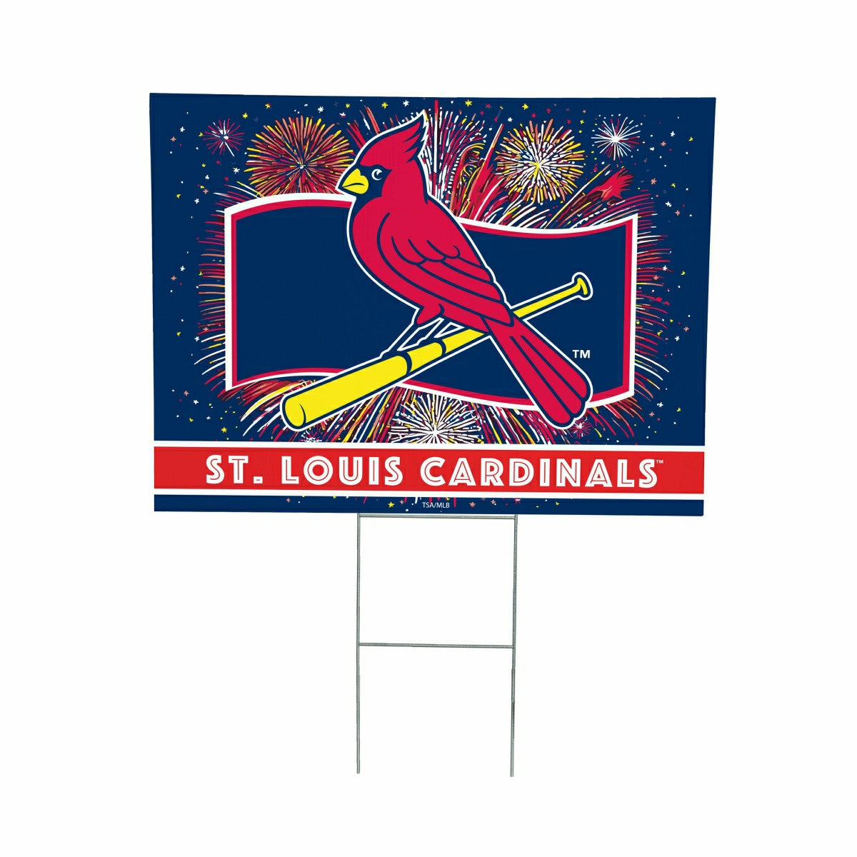 St Louis Cardinals Yard Sign, Patriotic - MLB Home