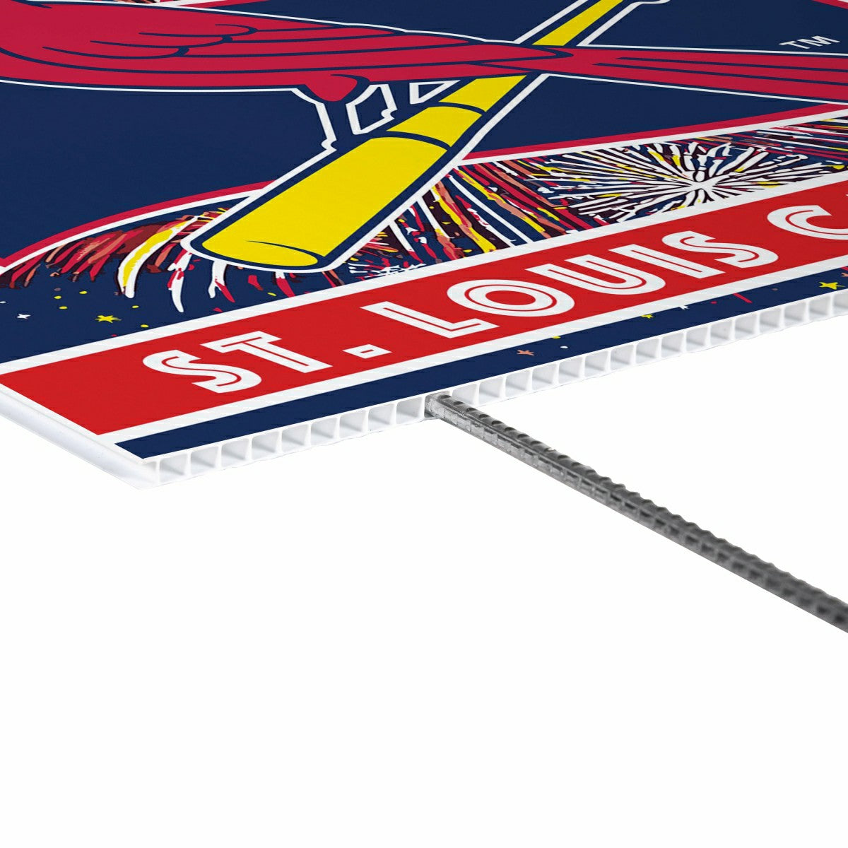 St Louis Cardinals Yard Sign, Patriotic - MLB Home