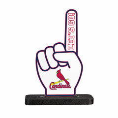 St Louis Cardinals Baseball Foam Finger Desklite LED Decor - MLB Home