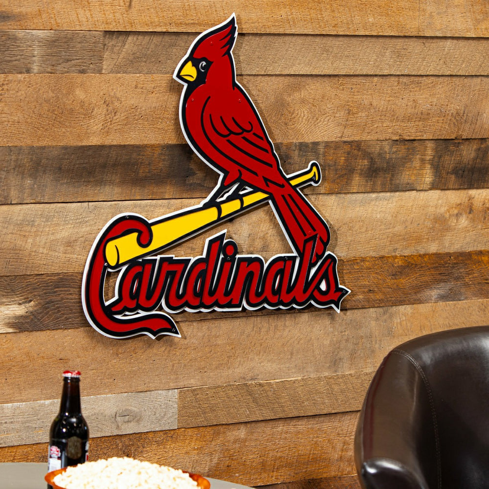 St Louis Cardinals Premier Metal Wall Art - MLB Home