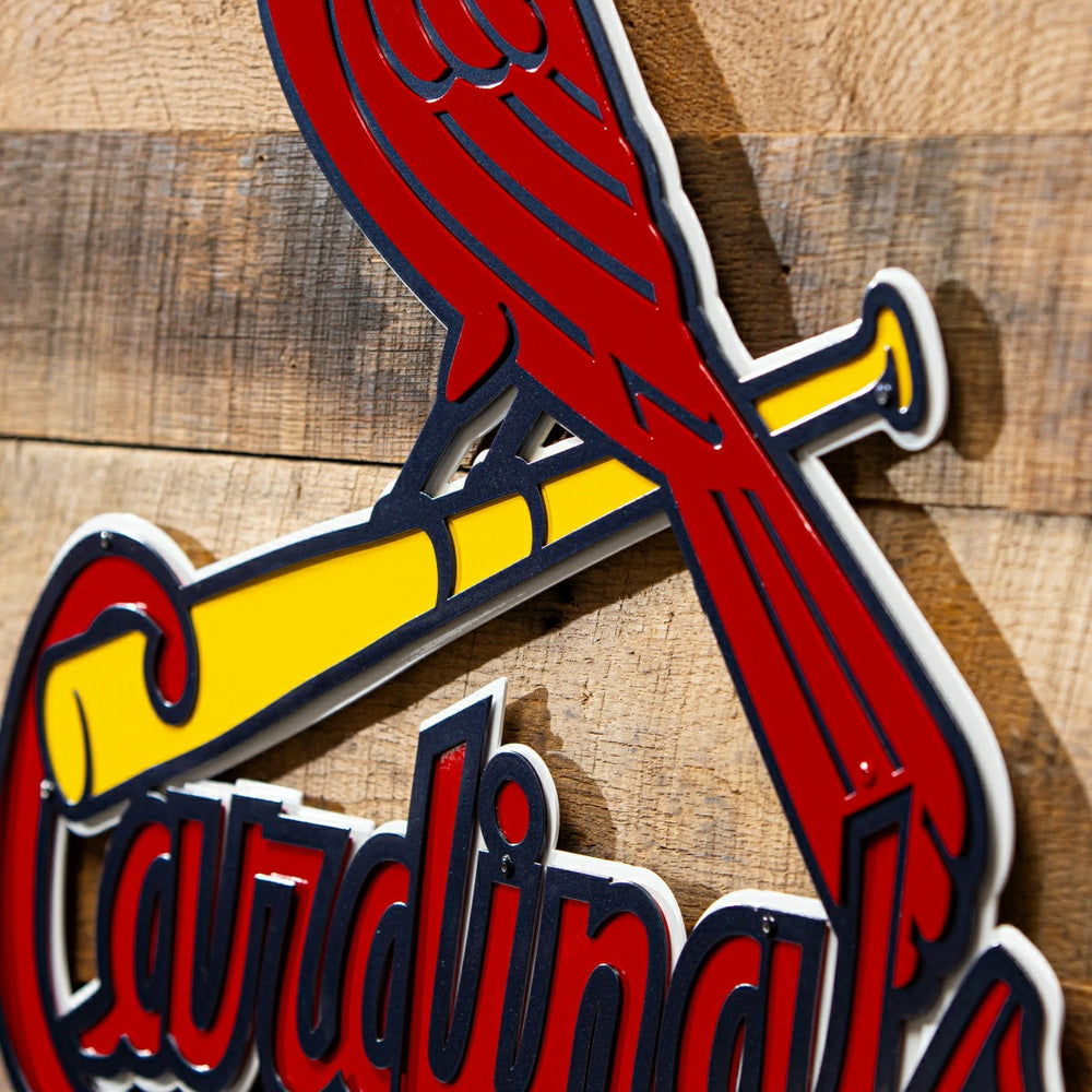 St Louis Cardinals Premier Metal Wall Art - MLB Home