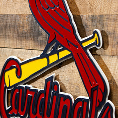 St Louis Cardinals Premier Metal Wall Art - MLB Home