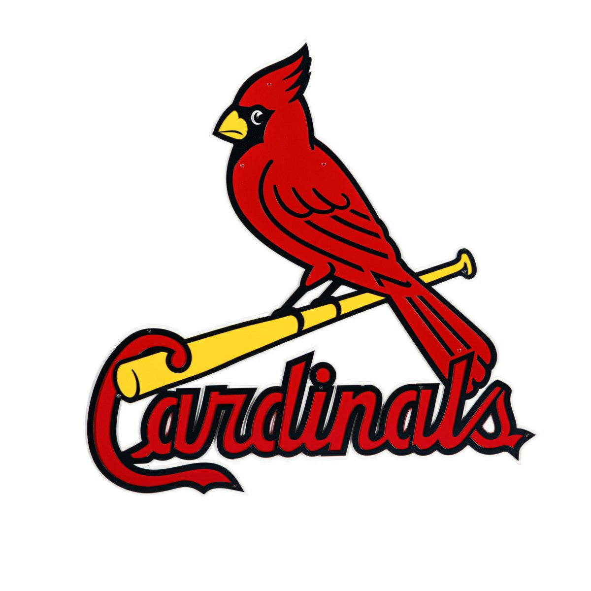 St Louis Cardinals Premier Metal Wall Art - MLB Home