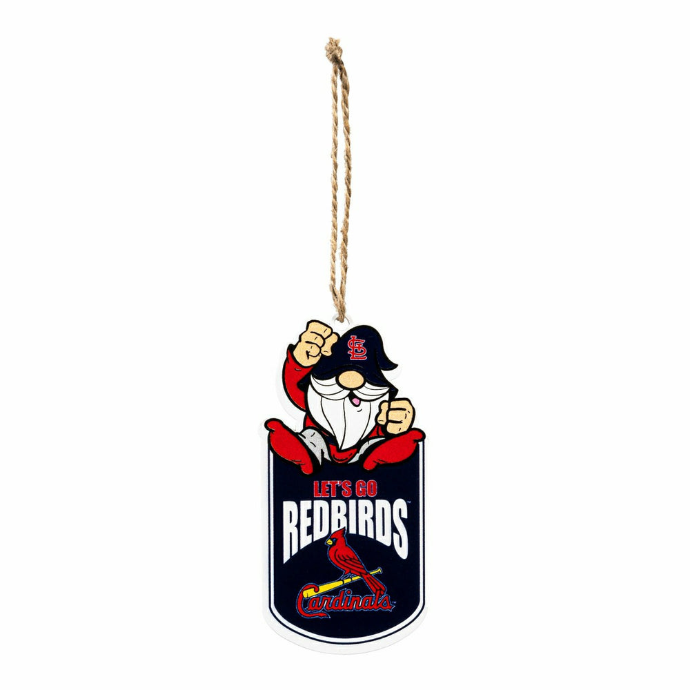 St Louis Cardinals Gift Tag Ornament, Gnome Fan - MLB Home
