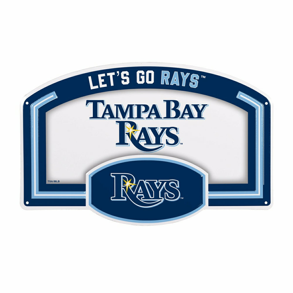 Tampa Bay Rays USA Embossed Steel Wall Sign, 11" x 17" - MLB Home