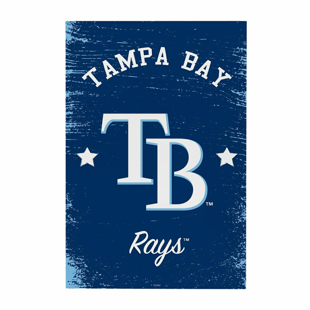 Tampa Bay Rays Wood Wall Sign, 16x24 - MLB Home