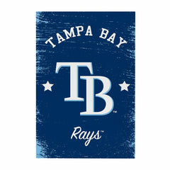 Tampa Bay Rays Wood Wall Sign, 16x24 - MLB Home