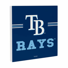 Tampa Bay Rays Wood Wall Sign, 12x12 - MLB Home