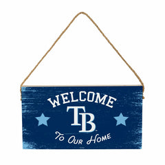 Tampa Bay Rays Wood Wall Sign, 6x11 - MLB Home