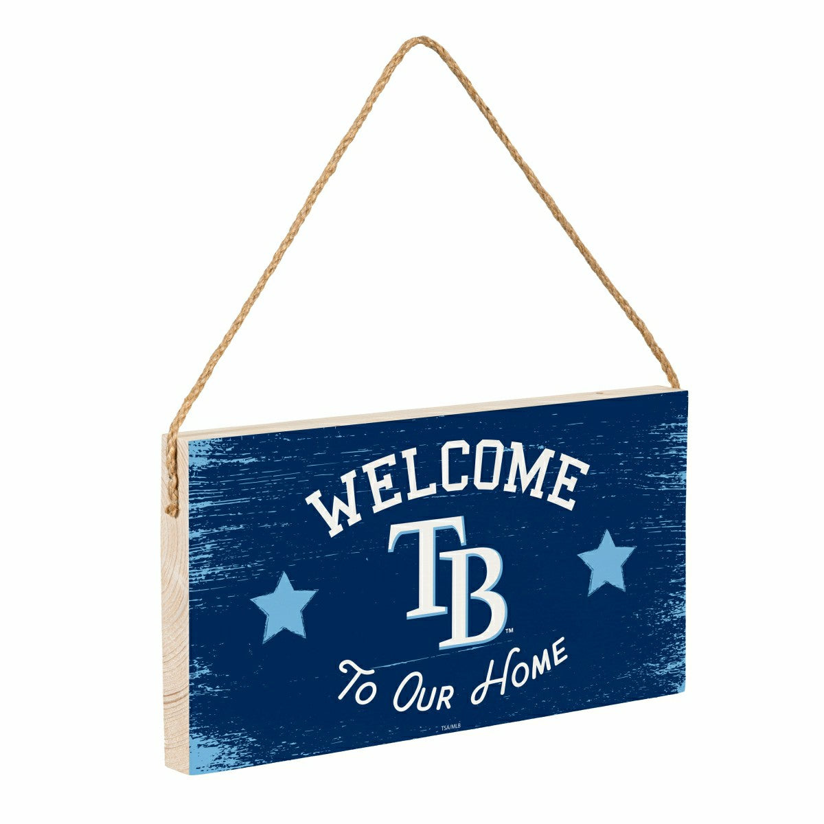 Tampa Bay Rays Wood Wall Sign, 6x11 - MLB Home