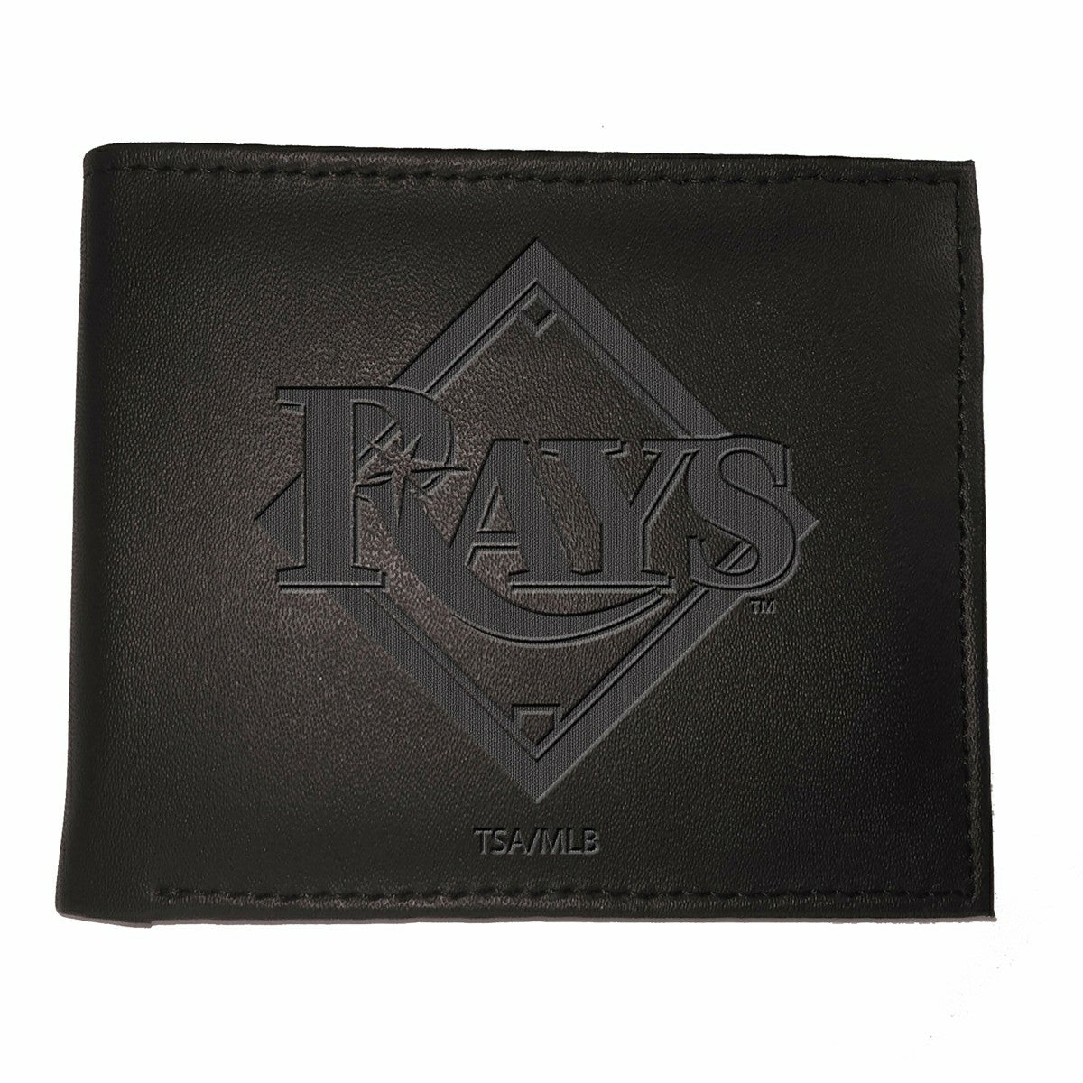 Tampa Bay Rays Bi-Fold Wallet Black - MLB Home