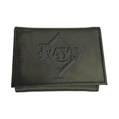 Tampa Bay Rays Tri-Fold Wallet Black - MLB Home