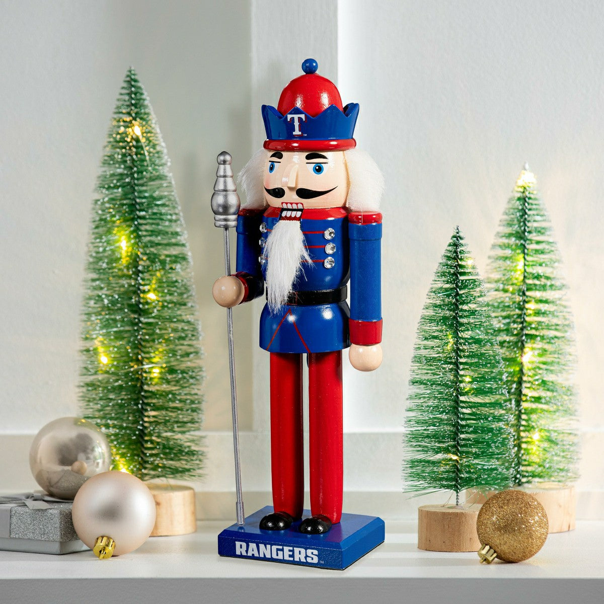Texas Rangers Nutcracker Statue - MLB Home