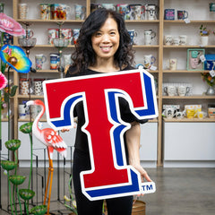 Texas Rangers Premier Metal Wall Art - MLB Home