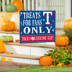 Texas Rangers Yard Sign, Halloween Treats for Fans - MLB Home