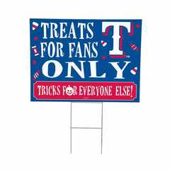 Texas Rangers Yard Sign, Halloween Treats for Fans - MLB Home