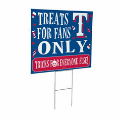 Texas Rangers Yard Sign, Halloween Treats for Fans - MLB Home