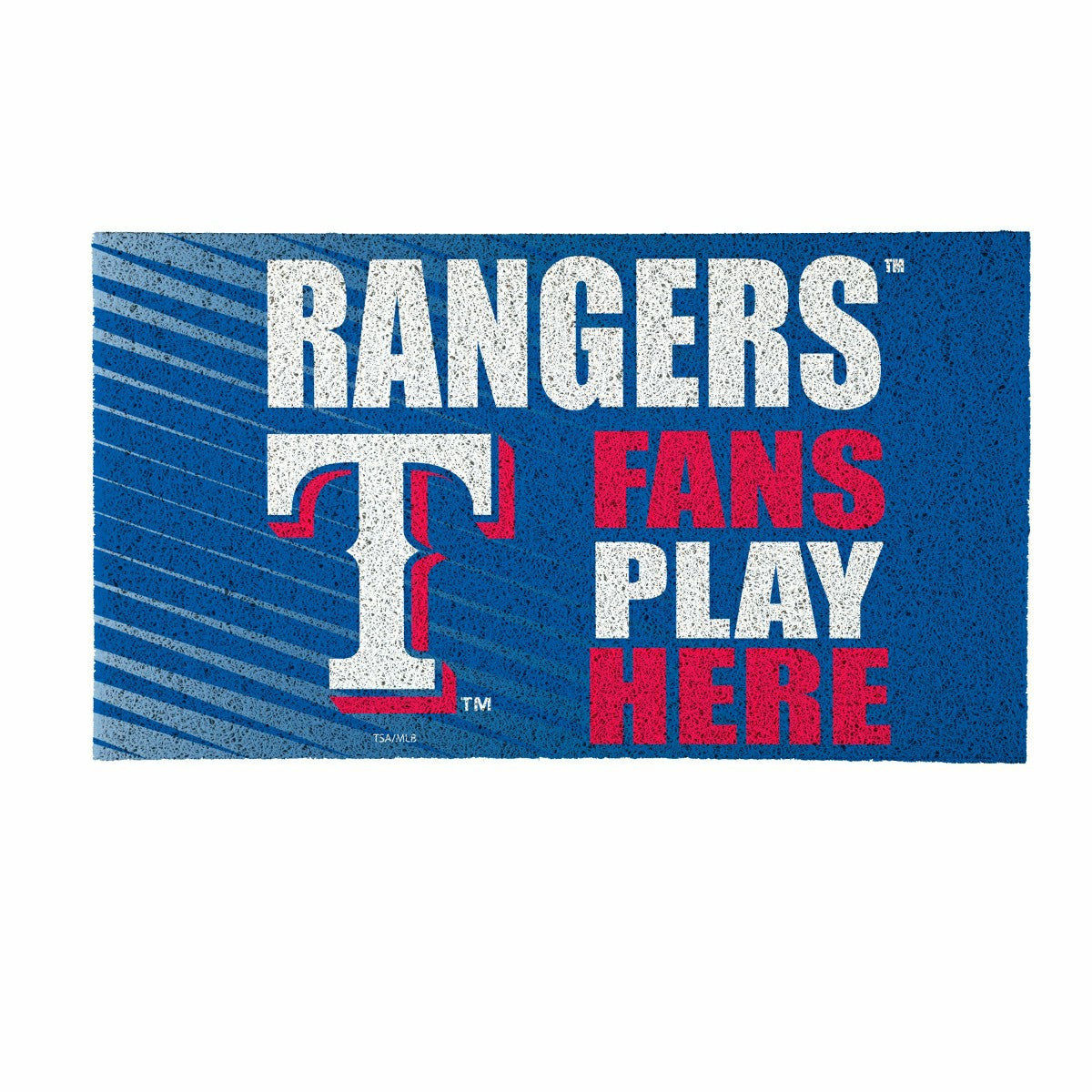 Texas Rangers Fan Mat, 28"x16" - MLB