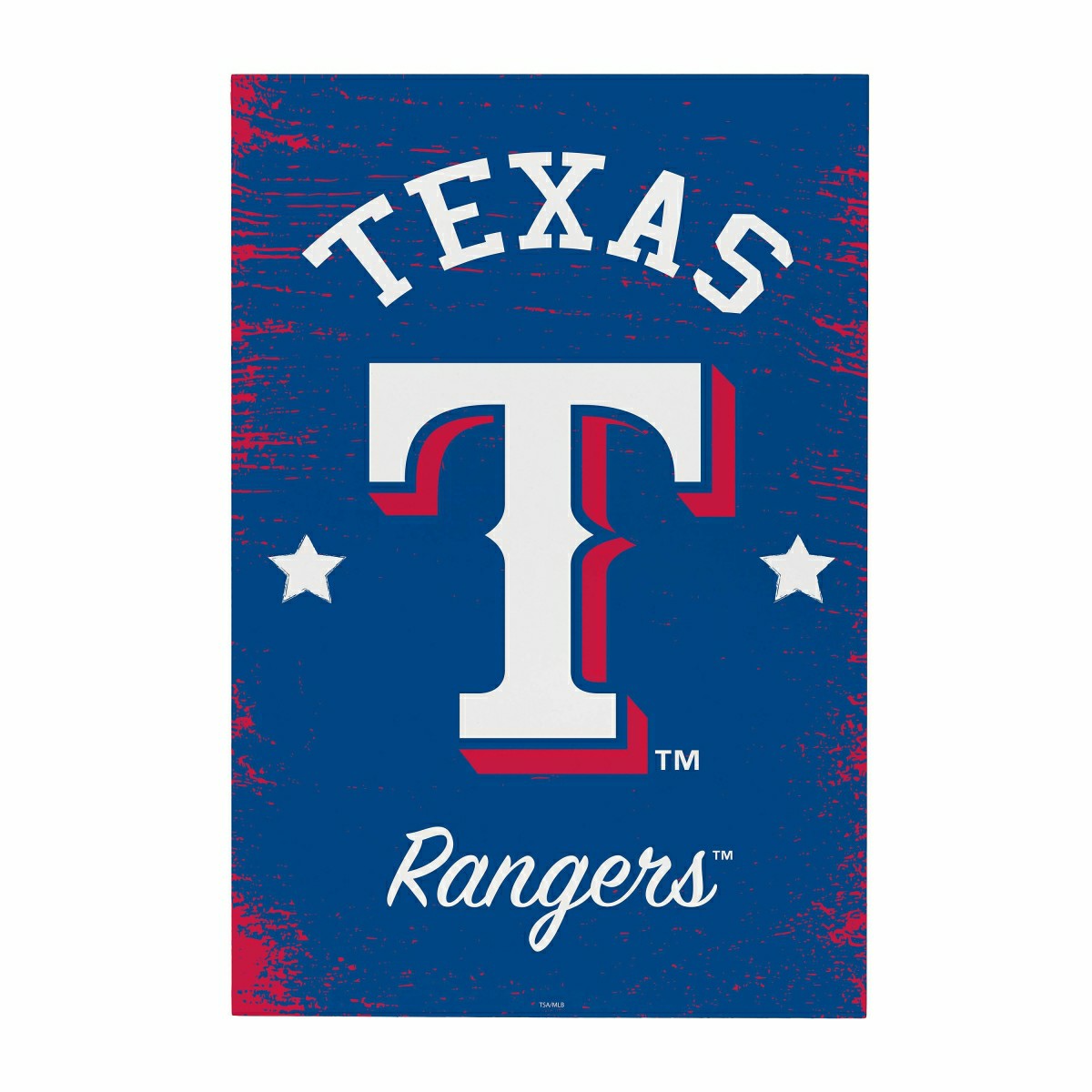 Texas Rangers Wood Wall Sign, 16x24 - MLB Home