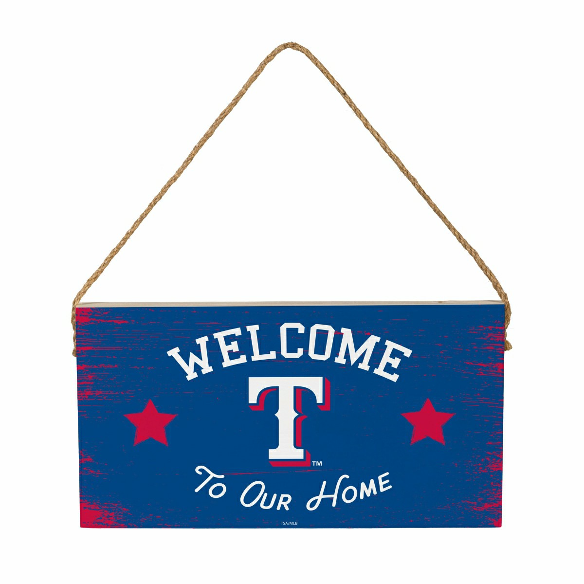 Texas Rangers Wood Wall Sign, 6x11 - MLB Home