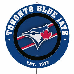 Toronto Blue Jays, Metal Lite, Round - MLB