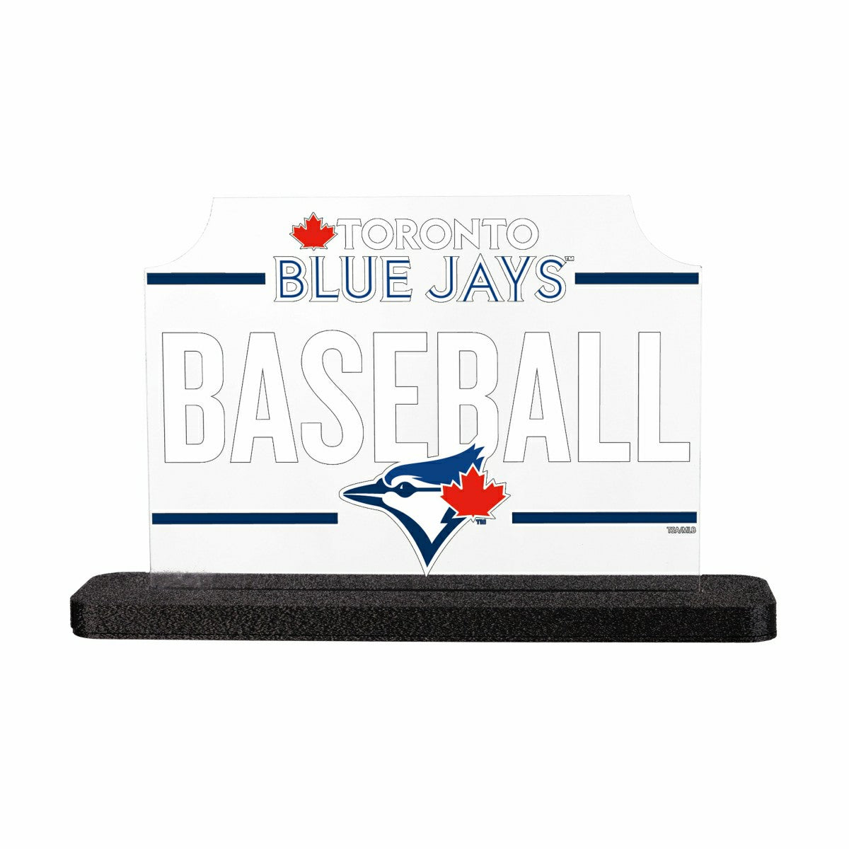 Toronto Blue Jays Baseball Rectangle Desklite LED Decor - MLB Home