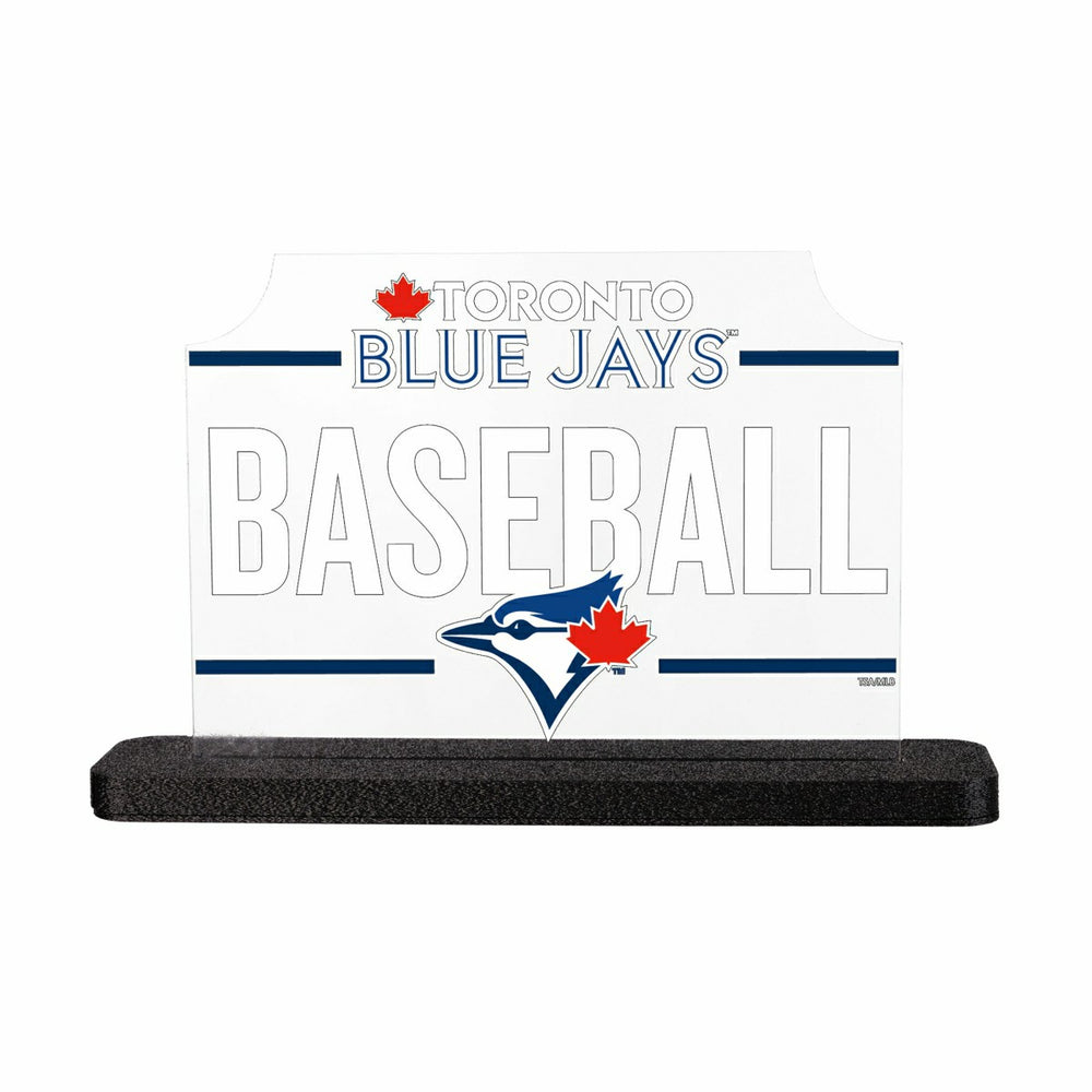Toronto Blue Jays Baseball Rectangle Desklite LED Decor - MLB Home