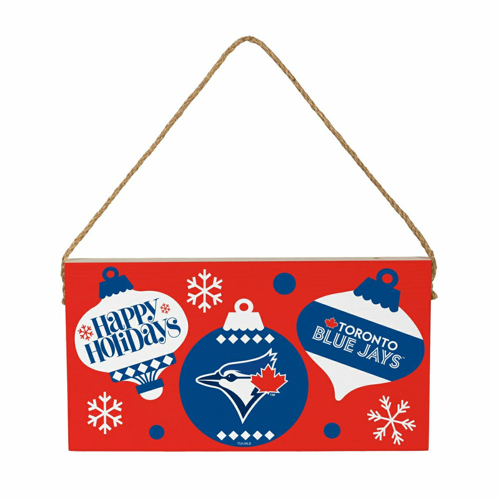 Toronto Blue Jays Holiday Wood Wall Sign, 6x11 - MLB Home