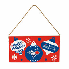Toronto Blue Jays Holiday Wood Wall Sign, 6x11 - MLB Home