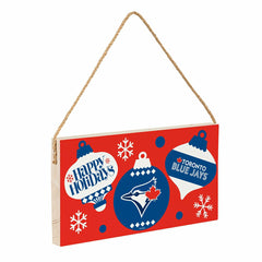 Toronto Blue Jays Holiday Wood Wall Sign, 6x11 - MLB Home