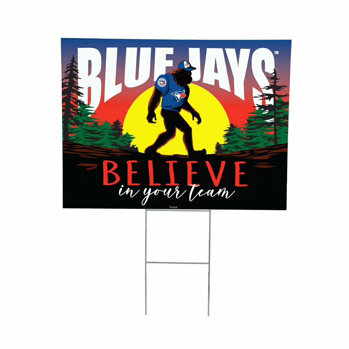 Toronto Blue Jays Yard Sign, Bigfoot - MLB Home