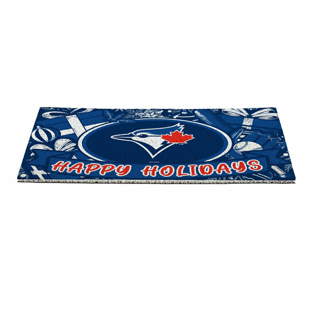 Toronto Blue Jays Holiday PVC Mat, 28"x16" - MLB