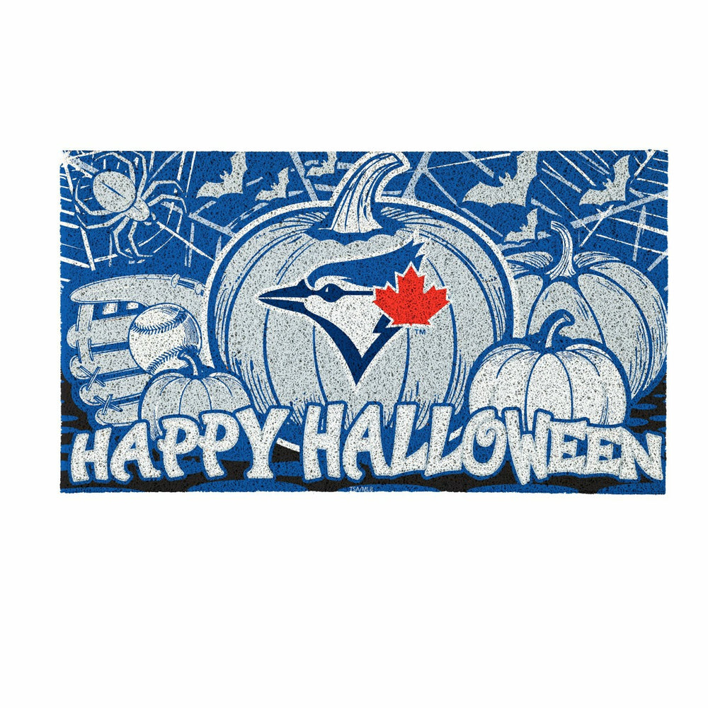Toronto Blue Jays Halloween PVC Mat, 28"x16" - MLB
