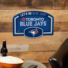 Toronto Blue Jays USA Embossed Steel Wall Sign, 11" x 17" - MLB Home