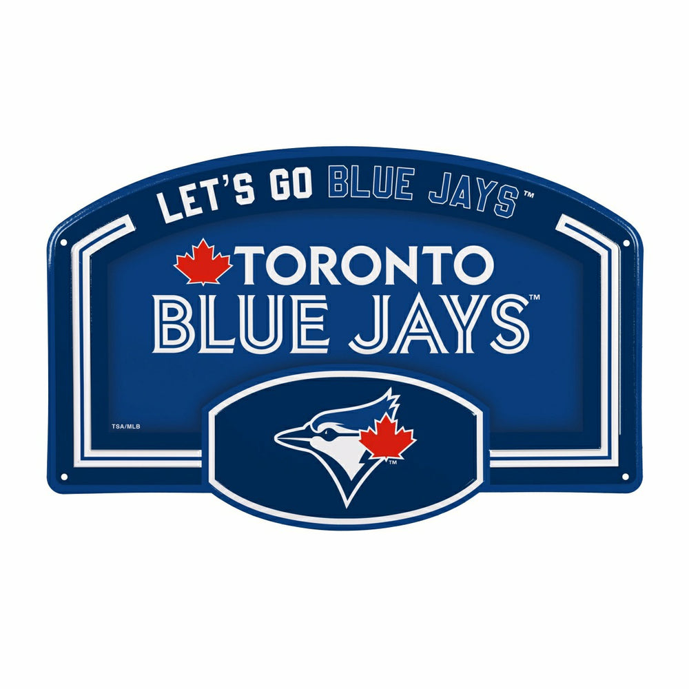 Toronto Blue Jays USA Embossed Steel Wall Sign, 11" x 17" - MLB Home