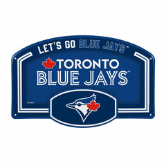 Toronto Blue Jays USA Embossed Steel Wall Sign, 11" x 17" - MLB Home